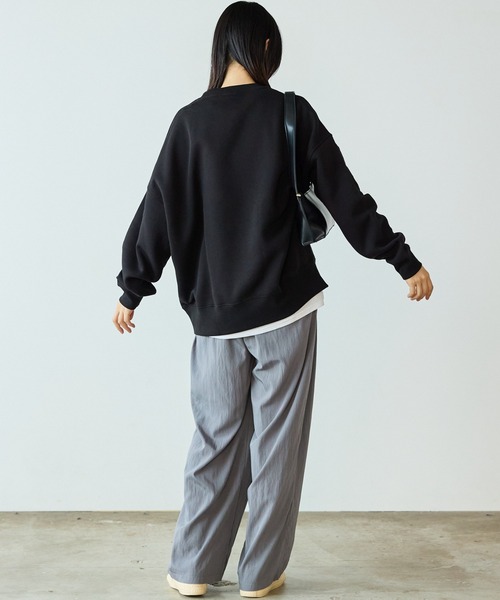 AO2（アオズ）の「Two-Tuck Slacks / 2タックスラックス（スラックス・レディース・ブラック/グレー/アイボリー・M/L）」の21枚目の写真