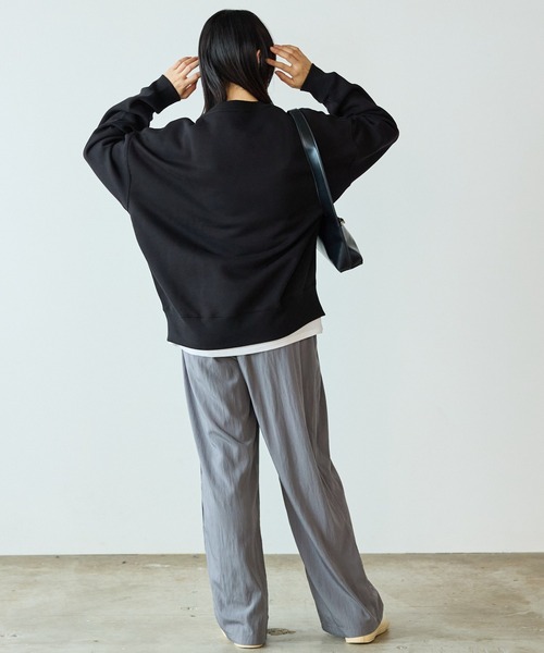 AO2（アオズ）の「Two-Tuck Slacks / 2タックスラックス（スラックス・レディース・ブラック/グレー/アイボリー・M/L）」の22枚目の写真