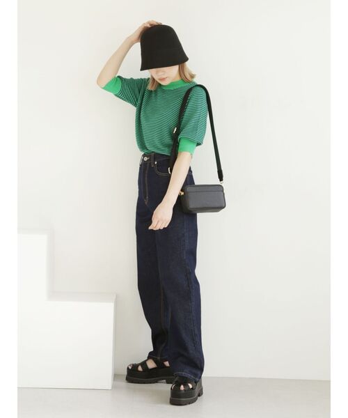 MURUA(ムルーア)の「2WAYベルトショルダーバッグ(ショルダーバッグ・レディース・シルバー/グリーン/ブラック・FREE)」の11枚目の写真