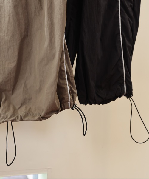 ULEULA（ウルア）の「ライン入りワイドルーズパンツ（その他パンツ・レディース・ブラック/カーキ・FREE）」の20枚目の写真