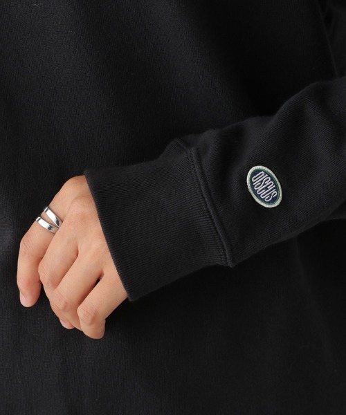 LEPSIM（レプシィム）の「【DISCUS／ディスカス】裏毛プリントプルオーバー　963736（スウェット・レディース・アイボリー/グリーン/ライトブルー/ネイビー/ライトグレー/イエロー/ブラック/オフホワイト・LARGE/MEDIUM）」の10枚目の写真