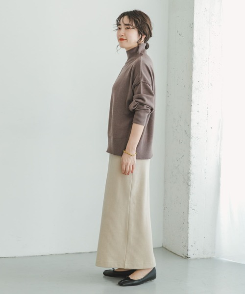 ITEMS URBANRESEARCH(アイテムズ アーバンリサーチ)の「ウラキモウコーデュロイスカート(スカート・レディース・ブラック/グリーン/ベージュ/モカ・FREE)」の17枚目の写真