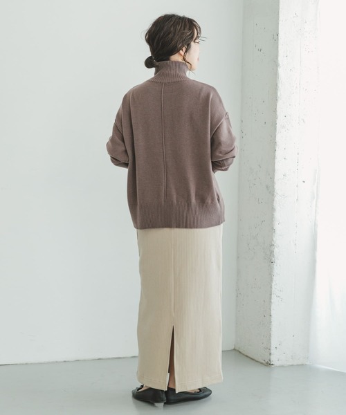 ITEMS URBANRESEARCH(アイテムズ アーバンリサーチ)の「ウラキモウコーデュロイスカート(スカート・レディース・ブラック/グリーン/ベージュ/モカ・FREE)」の18枚目の写真