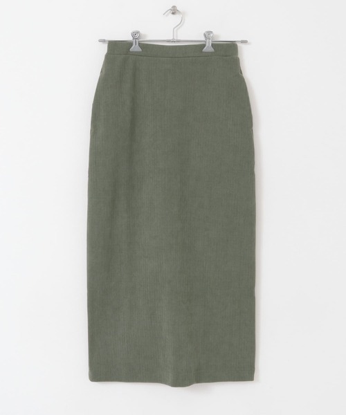 ITEMS URBANRESEARCH(アイテムズ アーバンリサーチ)の「ウラキモウコーデュロイスカート(スカート・レディース・ブラック/グリーン/ベージュ/モカ・FREE)」の8枚目の写真
