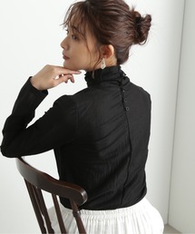 N.（N. Natural Beauty Basic） | ◆シアーハイネックインナー(Tシャツ/カットソー)