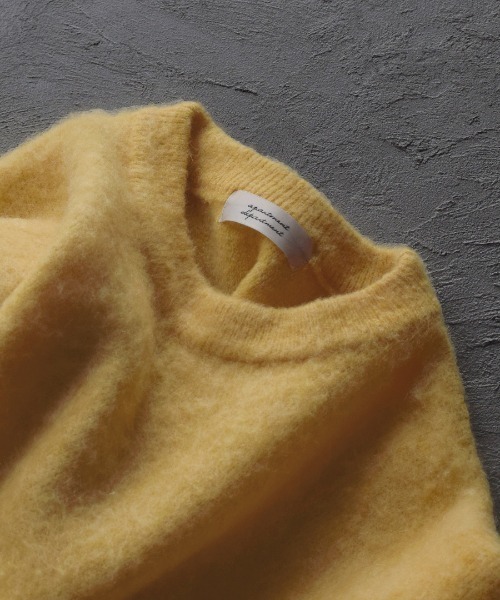 メランジモヘア ニットプルオーバー(ニット/セーター)|apartment department(アパートメントデパートメント) メランジモヘア ニットプルオーバー(ニット/セーター)|apartment department(アパートメントデパートメント)