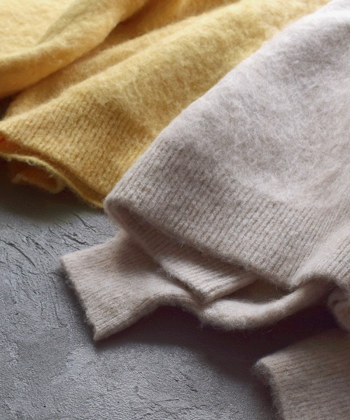 メランジモヘア ニットプルオーバー(ニット/セーター)|apartment department(アパートメントデパートメント) メランジモヘア ニットプルオーバー(ニット/セーター)|apartment department(アパートメントデパートメント)