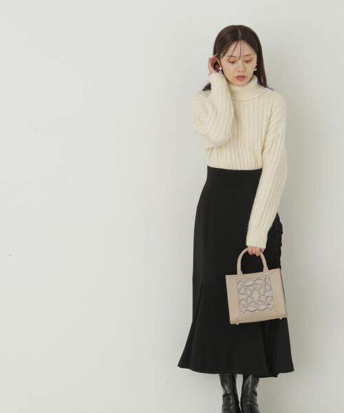 PROPORTION BODY DRESSING（プロポーションボディドレッシング）の「タートルリブニット / 1214170005（ニット/セーター・レディース・グレー/ホワイト系その他・FREE）」の17枚目の写真