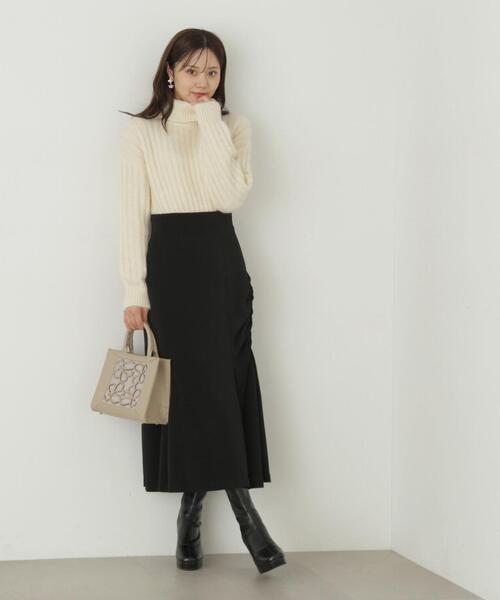 PROPORTION BODY DRESSING（プロポーションボディドレッシング）の「タートルリブニット / 1214170005（ニット/セーター・レディース・グレー/ホワイト系その他・FREE）」の18枚目の写真