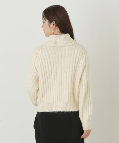 PROPORTION BODY DRESSING（プロポーションボディドレッシング）の「タートルリブニット / 1214170005（ニット/セーター・レディース・グレー/ホワイト系その他・FREE）」の20枚目の写真
