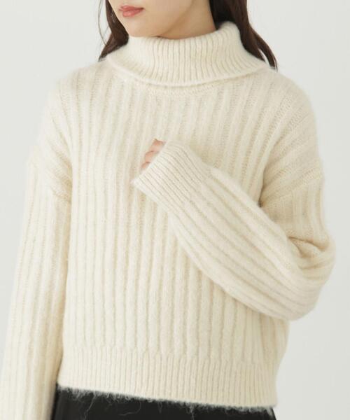 PROPORTION BODY DRESSING（プロポーションボディドレッシング）の「タートルリブニット / 1214170005（ニット/セーター・レディース・グレー/ホワイト系その他・FREE）」の21枚目の写真