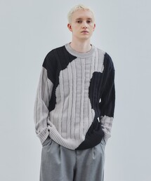 tk.TAKEO KIKUCHI | ニジミニットプルオーバー(ニット/セーター)