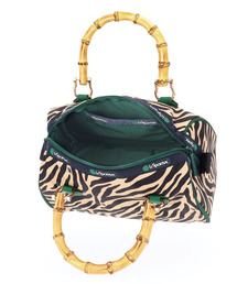 LeSportsac（レスポートサック）の「SMALL BAMBOO BOSTON クリーム