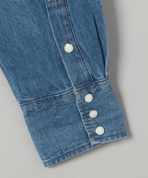 90s Wrangler デニムシャツ Medium Wrangler（ラングラー）の「Wrangler/ラングラー 127MW 刺繍