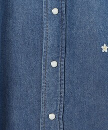 90s Wrangler デニムシャツ Medium Wrangler（ラングラー）の「Wrangler/ラングラー 127MW 刺繍