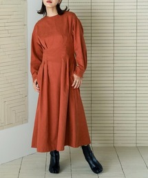 【sail】ウエストタックワンピース 小柄さん向け【低身長・小柄女性向けサイズ】