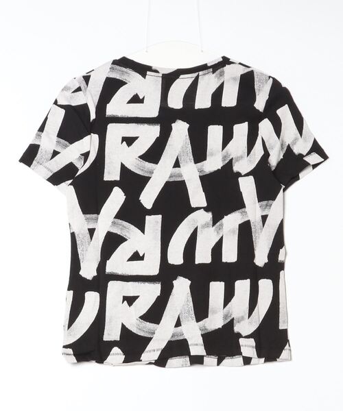 G-STAR(ジースター)の「CALLIGRAPHY ALLOVER TOP/総柄グラフィックT(Tシャツ/カットソー・レディース・ブラック系その他/ホワイト系その他・SMALL/MEDIUM/X-SMALL)」の16枚目の写真