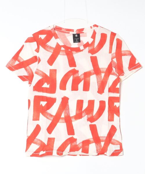 G-STAR(ジースター)の「CALLIGRAPHY ALLOVER TOP/総柄グラフィックT(Tシャツ/カットソー・レディース・ブラック系その他/ホワイト系その他・SMALL/MEDIUM/X-SMALL)」の14枚目の写真