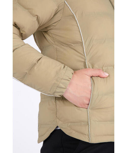 セール】【new balance golf】脱着ファーフード付き ライトダウン