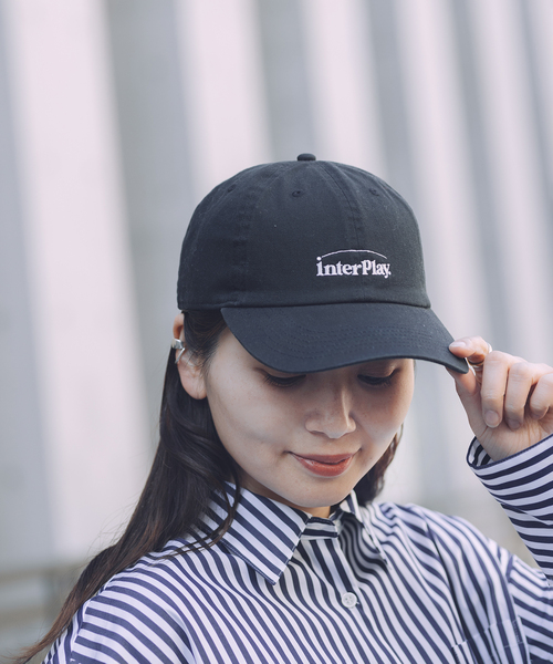 SOU&VEN（スーアンドヴェン）の「【SOU&VEN/スーアンドヴェン】JAZZ CAP INTERPLAY：キャップ（キャップ・レディース・ブラック/オレンジ・FREE）」の2枚目の写真