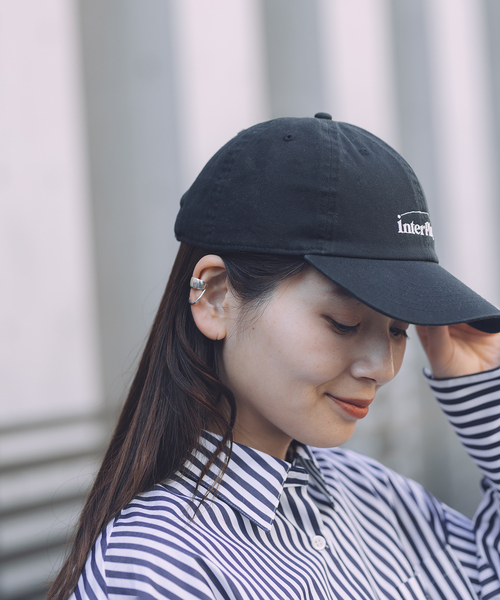 SOU&VEN（スーアンドヴェン）の「【SOU&VEN/スーアンドヴェン】JAZZ CAP INTERPLAY：キャップ（キャップ・レディース・ブラック/オレンジ・FREE）」の3枚目の写真