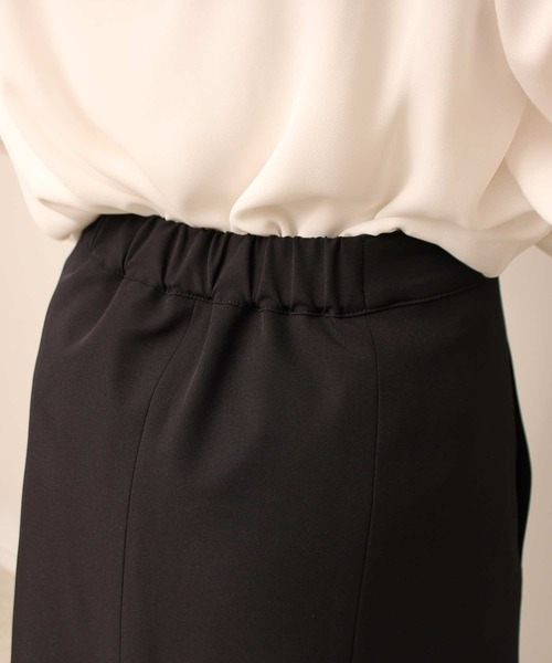fleur by mint breeze（フルールバイミントブリーズ）の「【L～5L 大きいサイズ】【セットアップ・ウォッシャブル】　Aライン スカート（スーツスカート・レディース・ネイビー/ブラック・5L/4L/3L/LL/L）」の17枚目の写真