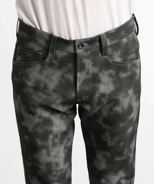 HIDEAWAYS NICOLE(ハイダウェイニコル)の「マイクロワッフルストレッチ ムラ柄パンツ(その他パンツ・メンズ・ネイビー/ライトグレー/チャコールグレー・SMALL/X-LARGE/LARGE/MEDIUM)」の4枚目の写真