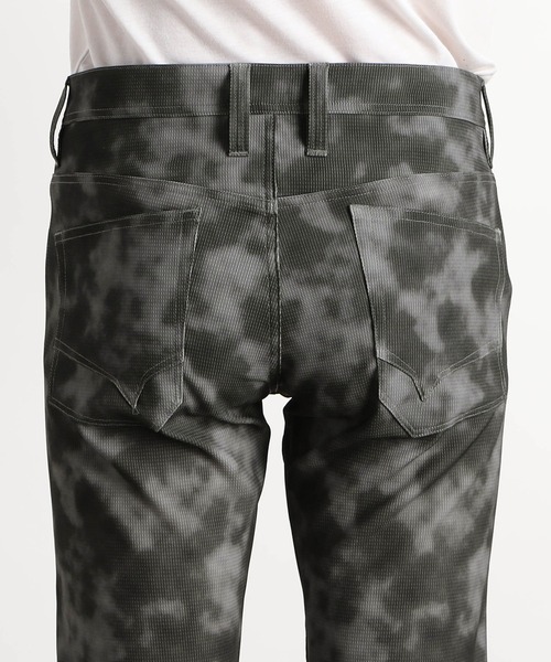 HIDEAWAYS NICOLE(ハイダウェイニコル)の「マイクロワッフルストレッチ ムラ柄パンツ(その他パンツ・メンズ・ネイビー/ライトグレー/チャコールグレー・SMALL/X-LARGE/LARGE/MEDIUM)」の5枚目の写真