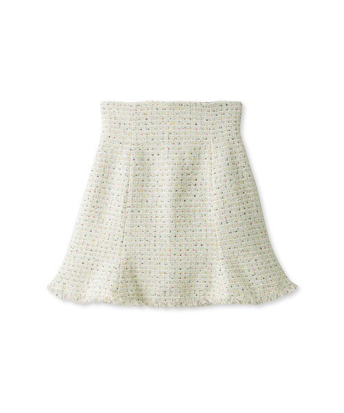 SNIDEL（スナイデル）の「ツイードミニフレアースカート（スカート・レディース・チェック/その他/アイボリー・1/0）」の22枚目の写真