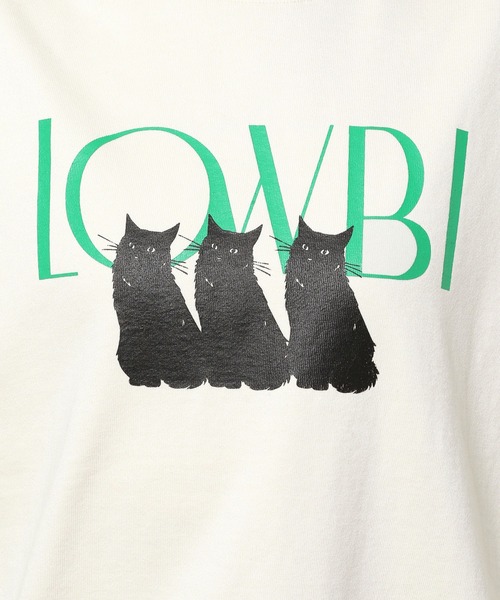 LOWBI（ロウビ）の「LOWBI／NEROプルオーバー（ウラケ）2102481（スウェット・レディース・アイボリー/グレー/ラベンダー・FREE）」の22枚目の写真