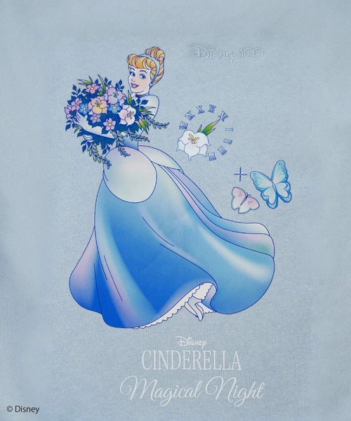 tシャツ ディズニー プリンセス/裏起毛 スウェット le reve vaniller レディース セール】ディズニー プリンセス/裏起毛 スウェット le reve