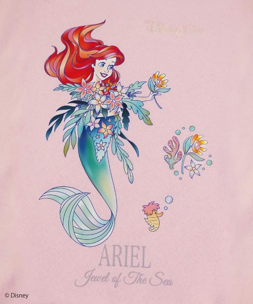 tシャツ ディズニー プリンセス/裏起毛 スウェット le reve vaniller レディース セール】ディズニー プリンセス/裏起毛 スウェット le reve