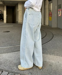 SOUNDSGOOOOD | 【SOUNDS GOOOOD / サウンズグッド】フリンジデニムイージーパンツ(デニムパンツ)