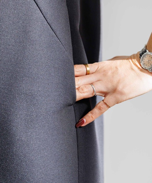 【セール】【一部店舗限定】2WAYダブルクロスジャンパースカート（ワンピース）｜Rouge vif（ルージュヴィフ）