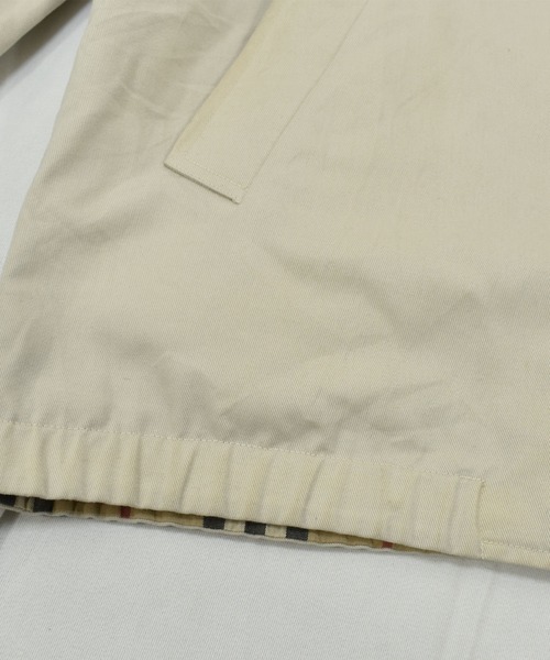 BURBERRY（バーバリー）の「【ヴィンテージ古着】BURBERRY LONDON /バーバリー ロゴ リバーシブルジャケット チェック柄 スイングトップ（ブルゾン・メンズ・ベージュ・SMALL）」の12枚目の写真