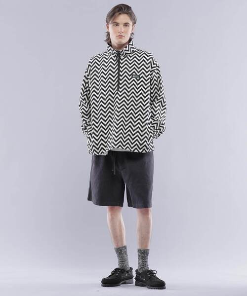 MANASTASH(マナスタッシュ)の「MANASTASH/マナスタッシュ/ZG CHILLIWACK PULLOVER/ジグザグチリワックプルオーバー(ブルゾン・メンズ・その他3/ブラック・L/XL/M/S)」の4枚目の写真