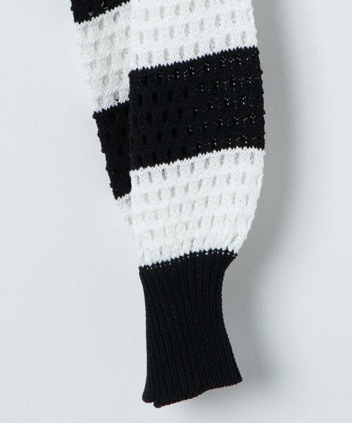 WEGO（ウィゴー）の「WEGO/メッシュリボンボレロ（カーディガン/ボレロ・レディース・ブラック系その他5/ホワイト/ブラック/グリーン・FREE）」の12枚目の写真