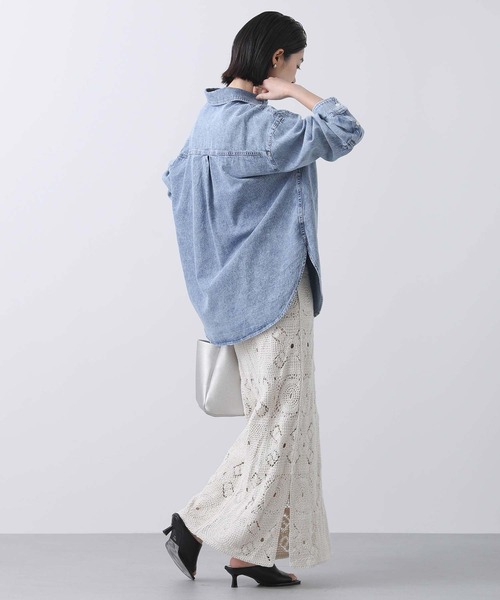 Torrazzo Donna（トラッゾドンナ）の「クロシェ編ニットタイト