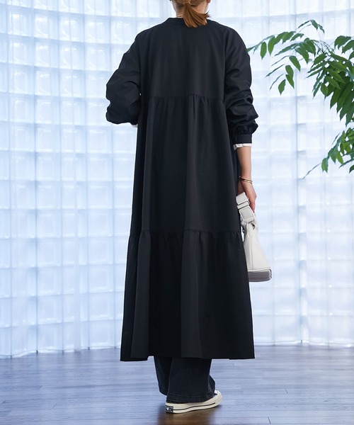 un dix cors（アンディコール）の「ティアードワンピース（ワンピース・レディース・ブラック/ブルー/オレンジ・FREE）」の22枚目の写真