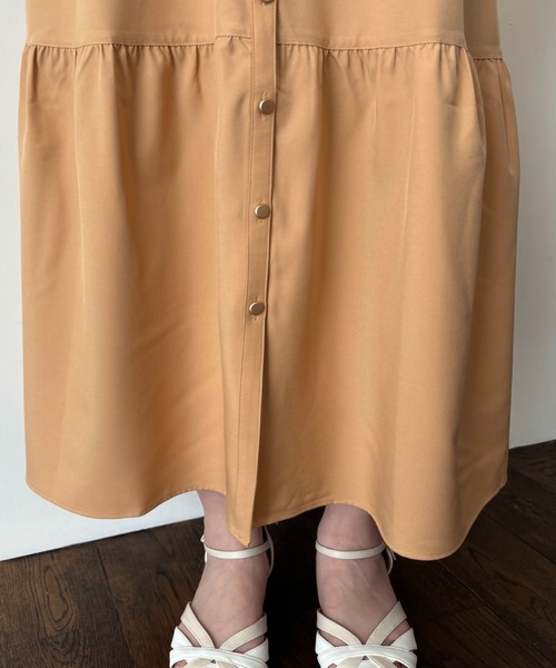 un dix cors（アンディコール）の「ティアードワンピース（ワンピース・レディース・ブラック/ブルー/オレンジ・FREE）」の16枚目の写真