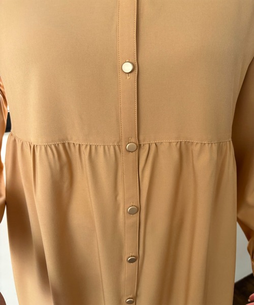 un dix cors（アンディコール）の「ティアードワンピース（ワンピース・レディース・ブラック/ブルー/オレンジ・FREE）」の13枚目の写真