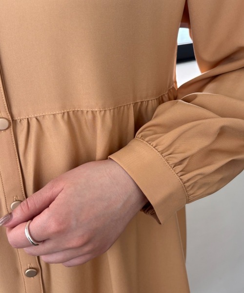 un dix cors（アンディコール）の「ティアードワンピース（ワンピース・レディース・ブラック/ブルー/オレンジ・FREE）」の14枚目の写真