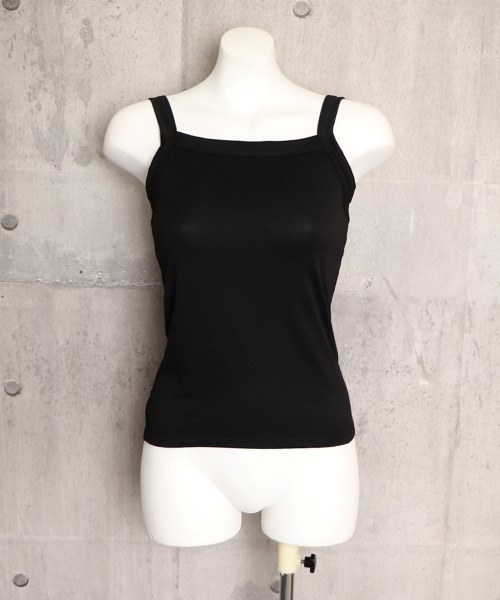 Miniministore(ミニミニストア)の「キャミソール レディーストップス 白黒(キャミソール・レディース・ブラック/ホワイト・M/S/L)」の7枚目の写真