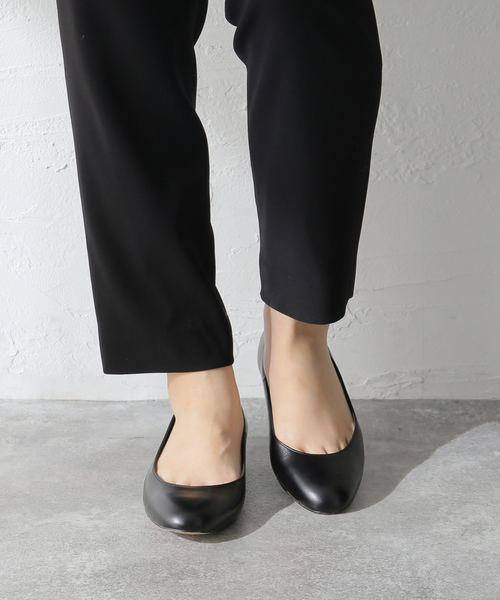 VERMEIL par iena(ヴェルメイユパーイエナ)の「フラットシューズ(plain)(パンプス・レディース・ブラック・23cm/24cm)」の5枚目の写真