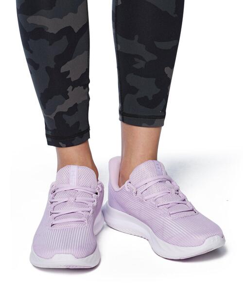 UNDER ARMOUR(アンダーアーマー)の「UAチャージド スピードスウィフト(ランニング/レディース)(スニーカー・レディース・ブラック×パープル・23.0cm/22.5cm/23.5cm/24.0cm/25.5cm/24.5cm/25.0cm)」の6枚目の写真