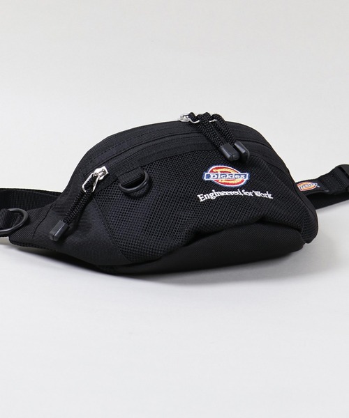 Dickies（ディッキーズ）の「【Dickies/ディッキーズ】メッシュウエストバッグ（ボディバッグ/ウエストポーチ・メンズ・ブラック・ONESIZE）」の7枚目の写真