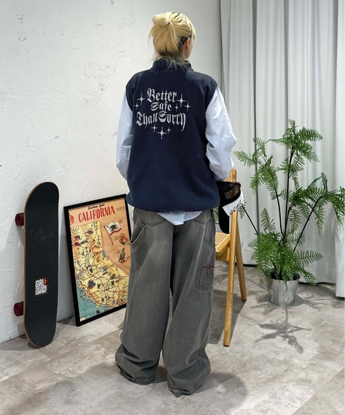 sedacle（セダクル）の「フリース刺繍ベスト（ベスト）」 - WEAR