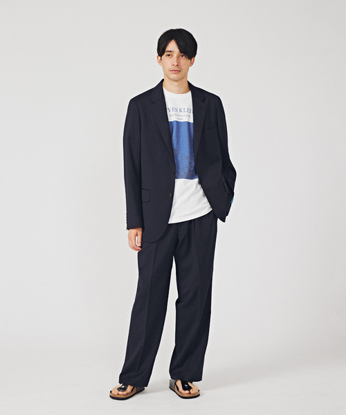 EDIFICE(エディフィス)の「【La.French】2ボタンジャケット (CERRUTI)(その他アウター・メンズ・ネイビー/ブラウン・46/44/48)」の3枚目の写真