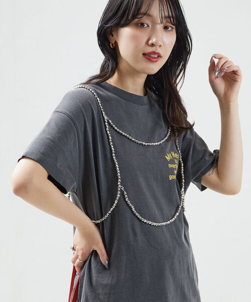 FREAK'S STORE（フリークスストア）の「限定展開　ビーズボール ハーネス（サスペンダー・レディース・ホワイト/シルバー・ﾌﾘ-）」の8枚目の写真