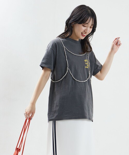 FREAK'S STORE（フリークスストア）の「限定展開　ビーズボール ハーネス（サスペンダー・レディース・ホワイト/シルバー・ﾌﾘ-）」の9枚目の写真